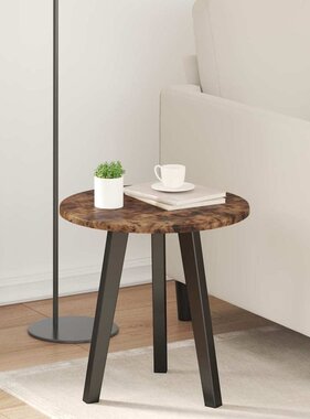 VidaXL Tafelblad Gerookt eiken 40 x 40 x 1,5 cm Bewerkt hout