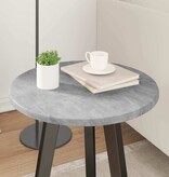 VidaXL Tafelblad Betongrijs 40 x 40 x 1,5 cm Bewerkt hout