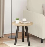 VidaXL Tafelblad Sonoma eiken 40 x 40 x 1,5 cm Bewerkt hout