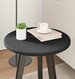 VidaXL Tafelblad Zwart 40 x 40 x 1,5 cm Bewerkt hout