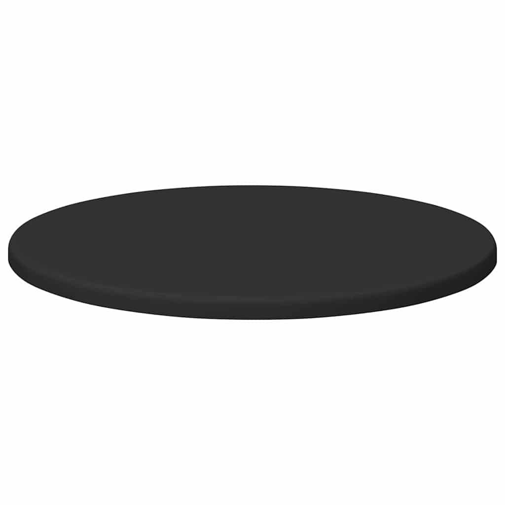 VidaXL Tafelblad Zwart 40 x 40 x 1,5 cm Bewerkt hout