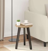 VidaXL Tafelblad artisanaal eikenkleurig 30 x 30 x 1,5 cm Bewerkt hout