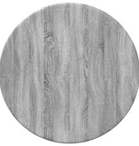 VidaXL Tafelblad Grijs Sonoma 30 x 30 x 1,5 cm Bewerkt hout