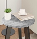 VidaXL Tafelblad Grijs Sonoma 30 x 30 x 1,5 cm Bewerkt hout