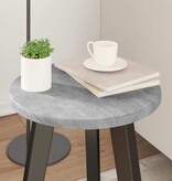 VidaXL Tafelblad Betongrijs 30 x 30 x 1,5 cm Bewerkt hout