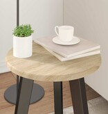 VidaXL Tafelblad Sonoma eiken 30 x 30 x 1,5 cm Bewerkt hout