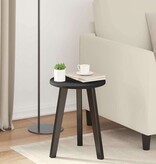 VidaXL Tafelblad Zwart 30 x 30 x 1,5 cm Bewerkt hout