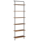 VidaXL Boekenkast Oud hout 60 x 24 x 203 cm Bewerkt hout