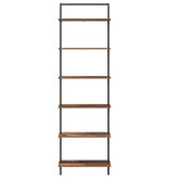 VidaXL Boekenkast Oud hout 60 x 24 x 203 cm Bewerkt hout