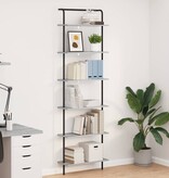 VidaXL Boekenkast Grijs sonoma 60 x 24 x 203 cm Bewerkt hout