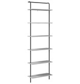 VidaXL Boekenkast Grijs sonoma 60 x 24 x 203 cm Bewerkt hout