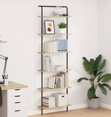 VidaXL Boekenkast Sonoma eiken 60 x 24 x 203 cm Bewerkt hout