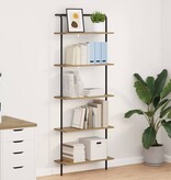 VidaXL Boekenkast artisanaal eikenkleurig 60 x 24 x 168 cm