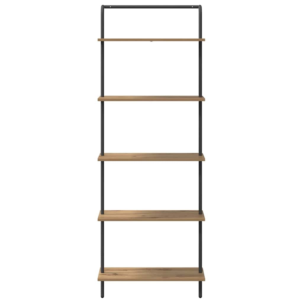 VidaXL Boekenkast artisanaal eikenkleurig 60 x 24 x 168 cm