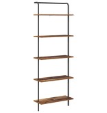 VidaXL Boekenkast Oud hout 60 x 24 x 168 cm Bewerkt hout