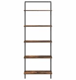 VidaXL Boekenkast Gerookt eiken 60 x 24 x 168 cm Bewerkt hout