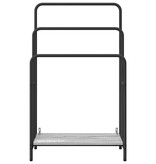VidaXL Kledingrek Grijs sonoma 60 x 30 x 100.5 cm Bewerkt hout