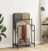 VidaXL Kledingrek Sonoma eiken 60 x 30 x 100.5 cm Bewerkt hout