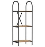 VidaXL Boekenkast artisanaal eikenkleurig 40 x 30 x 109 cm