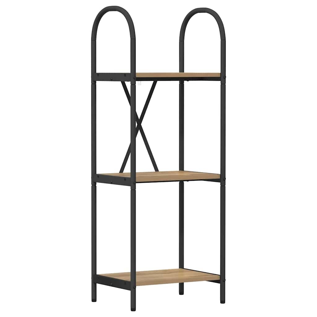 VidaXL Boekenkast artisanaal eikenkleurig 40 x 30 x 109 cm