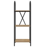 VidaXL Boekenkast artisanaal eikenkleurig 40 x 30 x 109 cm