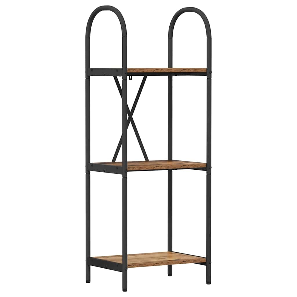 VidaXL Boekenkast Oud hout 40 x 30 x 109 cm Bewerkt hout