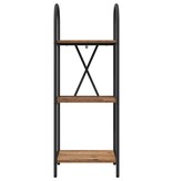 VidaXL Boekenkast Oud hout 40 x 30 x 109 cm Bewerkt hout