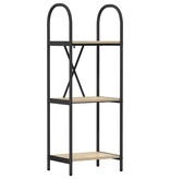 VidaXL Boekenkast Sonoma eiken 40 x 30 x 109 cm Bewerkt hout