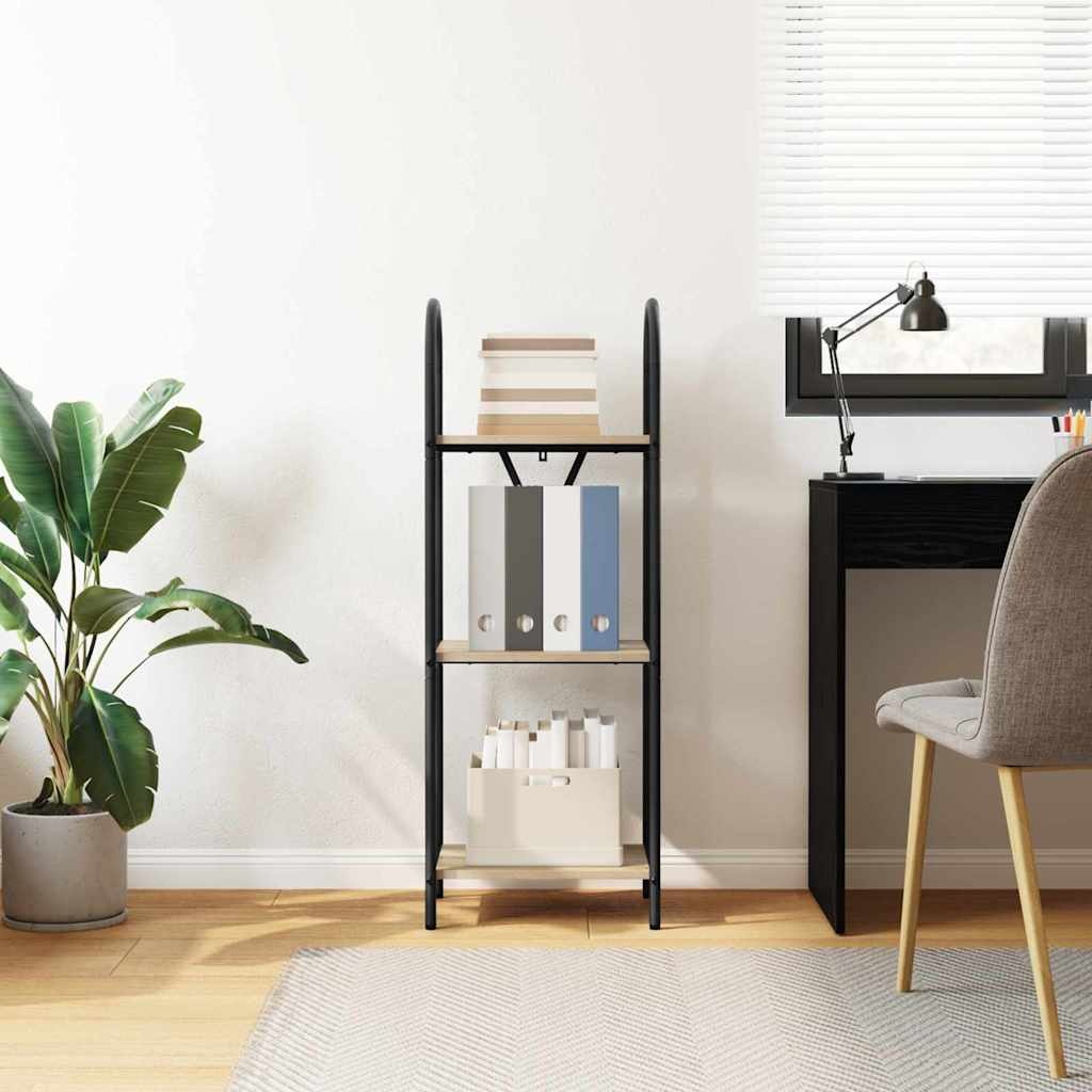 VidaXL Boekenkast Sonoma eiken 40 x 30 x 109 cm Bewerkt hout