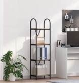 VidaXL Boekenkast artisanaal eikenkleurig 40 x 30 x 146 cm