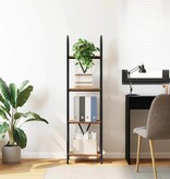 VidaXL Boekenkast Oud hout 40 x 30 x 146 cm Bewerkt hout