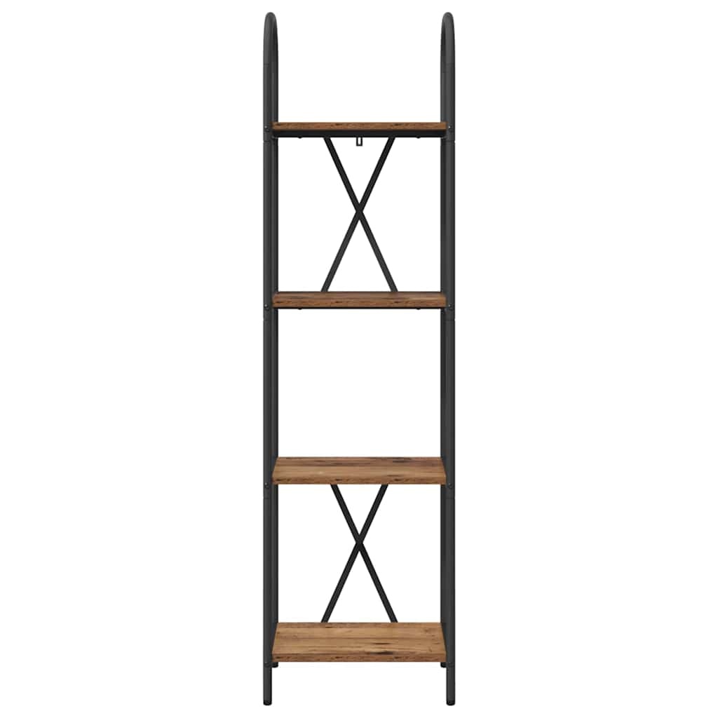 VidaXL Boekenkast Oud hout 40 x 30 x 146 cm Bewerkt hout