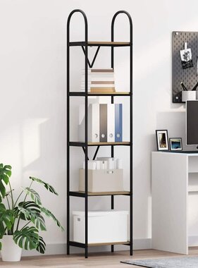 VidaXL Boekenkast artisanaal eikenkleurig 40 x 30 x 183 cm