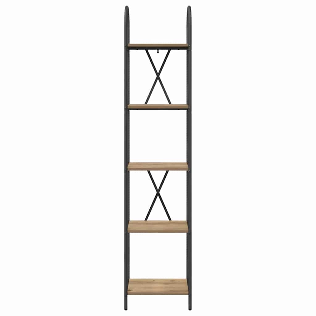 VidaXL Boekenkast artisanaal eikenkleurig 40 x 30 x 183 cm