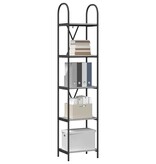 VidaXL Boekenkast Grijs sonoma 40 x 30 x 183 cm Bewerkt hout