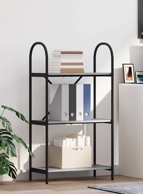 VidaXL Boekenkast Grijs sonoma 60 x 30 x 109 cm Bewerkt hout