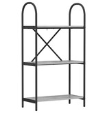 VidaXL Boekenkast Grijs sonoma 60 x 30 x 109 cm Bewerkt hout