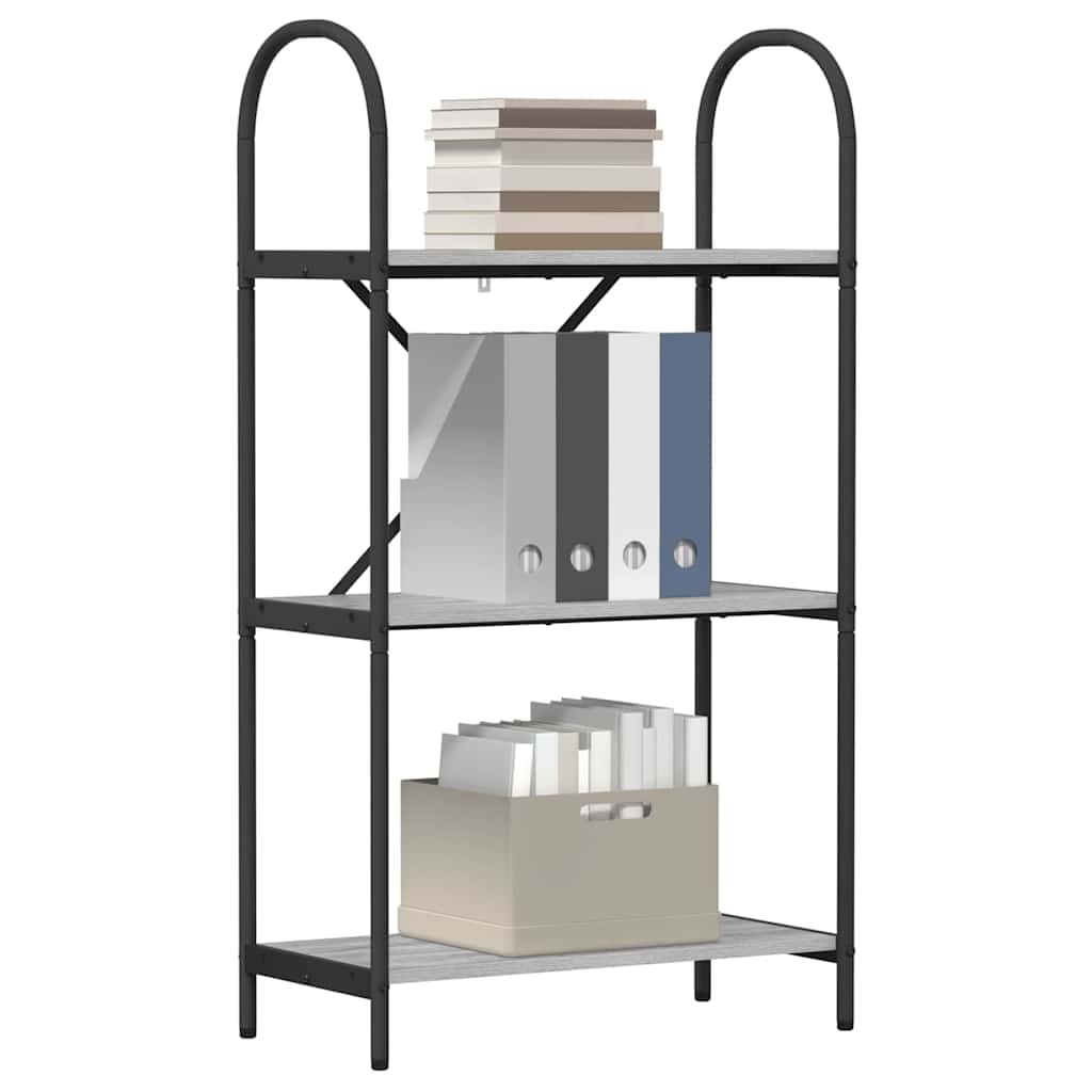 VidaXL Boekenkast Grijs sonoma 60 x 30 x 109 cm Bewerkt hout