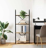 VidaXL Boekenkast artisanaal eikenkleurig 60 x 30 x 146 cm