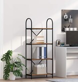 VidaXL Boekenkast Oud hout 60 x 30 x 146 cm Bewerkt hout