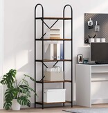 VidaXL Boekenkast Oud hout 60 x 30 x 183 cm Bewerkt hout