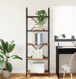 VidaXL Boekenkast Oud hout 60 x 30 x 183 cm Bewerkt hout