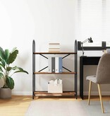 VidaXL Boekenkast Oud hout 80 x 30 x 109 cm Bewerkt hout