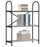 VidaXL Boekenkast Grijs sonoma 80 x 30 x 109 cm Bewerkt hout