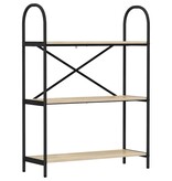 VidaXL Boekenkast Sonoma eiken 80 x 30 x 109 cm Bewerkt hout