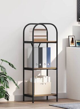 VidaXL Boekenkast artisanaal eikenkleurig 40 x 30 x 109 cm