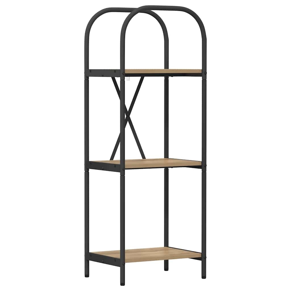 VidaXL Boekenkast artisanaal eikenkleurig 40 x 30 x 109 cm