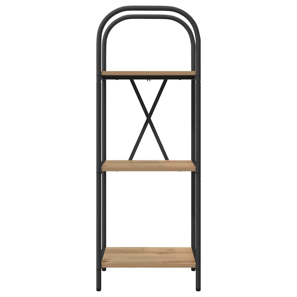 VidaXL Boekenkast artisanaal eikenkleurig 40 x 30 x 109 cm