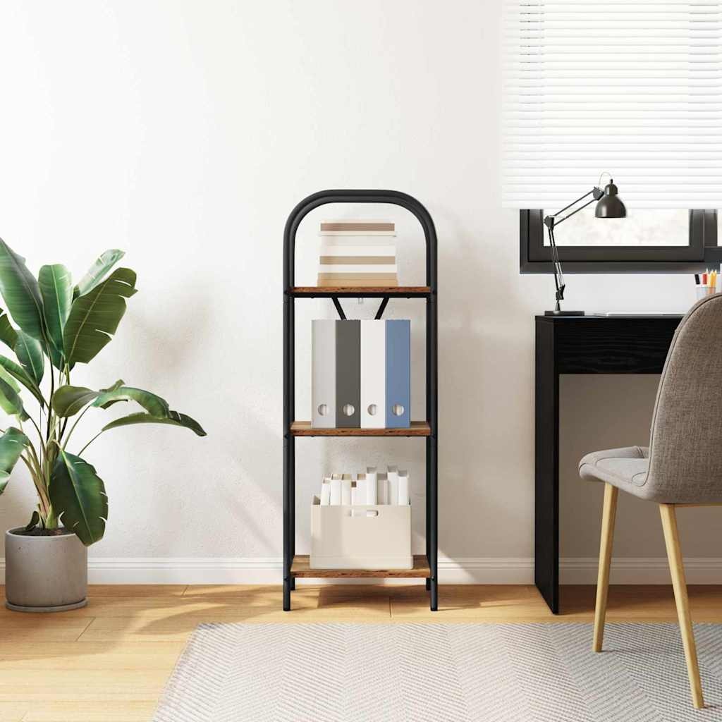 VidaXL Boekenkast Oud hout 40 x 30 x 109 cm Bewerkt hout