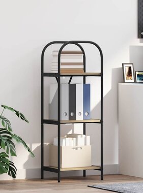 VidaXL Boekenkast Sonoma eiken 40 x 30 x 109 cm Bewerkt hout